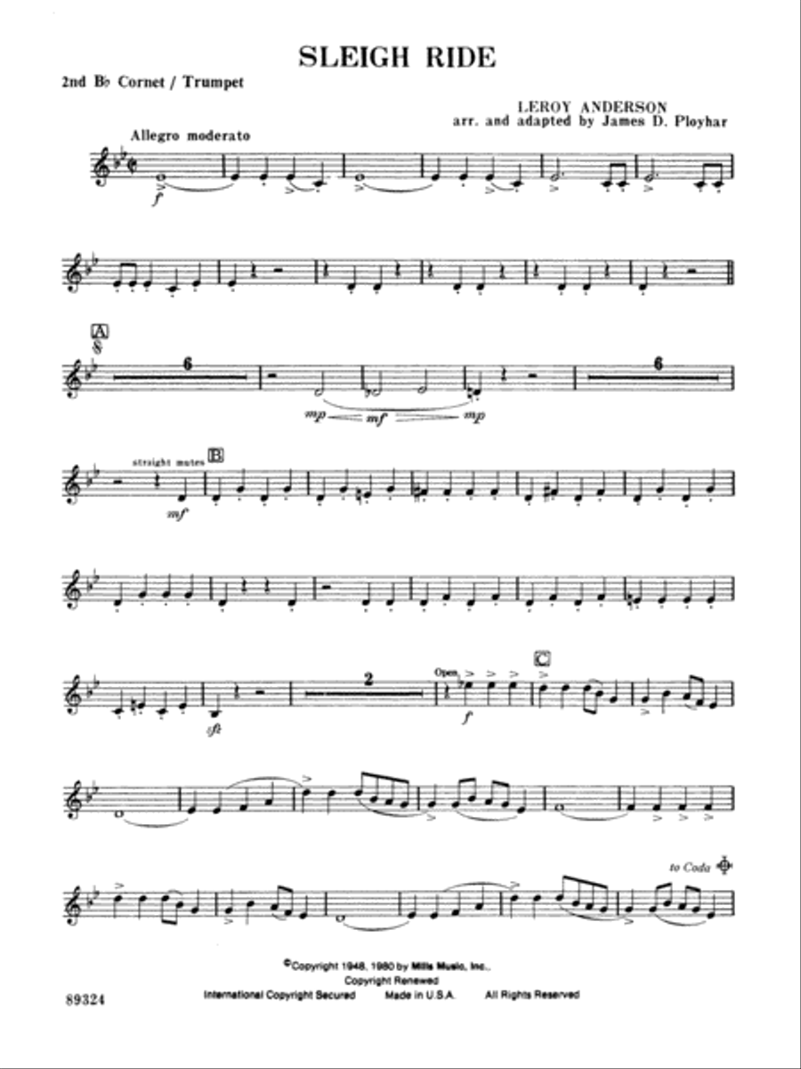 Cornet 2 sales