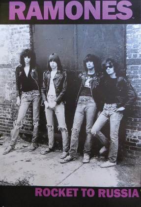 Book cover for The Ramones – Rocket to Russia – Wall Poster
