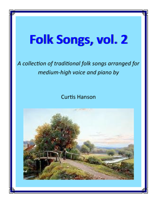 Book cover for Folk Songs, vol. 2 - MH