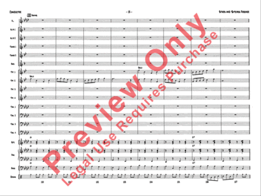 Give It All You Got Marching Band scores gallery preview page 17