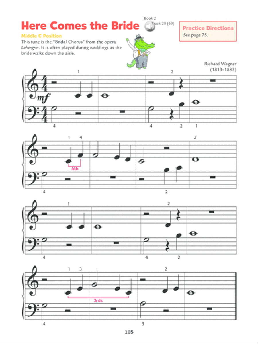 Alfred's Kid's Piano Course Complete Piano Method scores gallery preview page 10