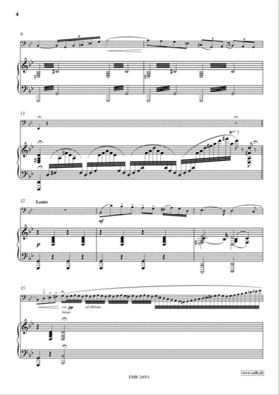 Gipsy Airs Bassoon Solo scores gallery preview page 4