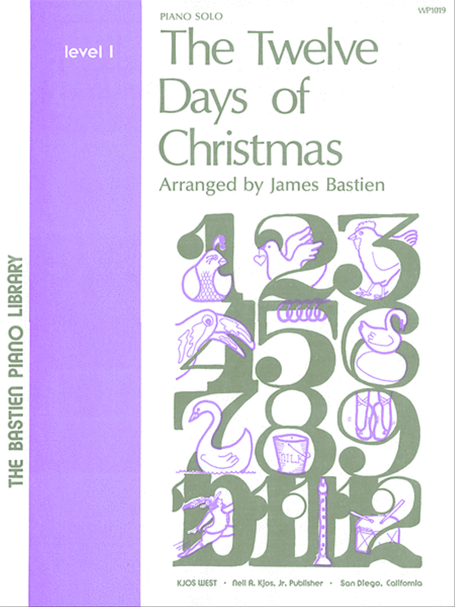 The Twelve Days of Christmas Piano Method scores gallery preview page 1