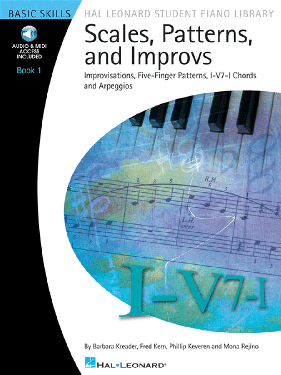 Scales, Patterns and Improvs – Book 1 Piano Method scores gallery preview page 1