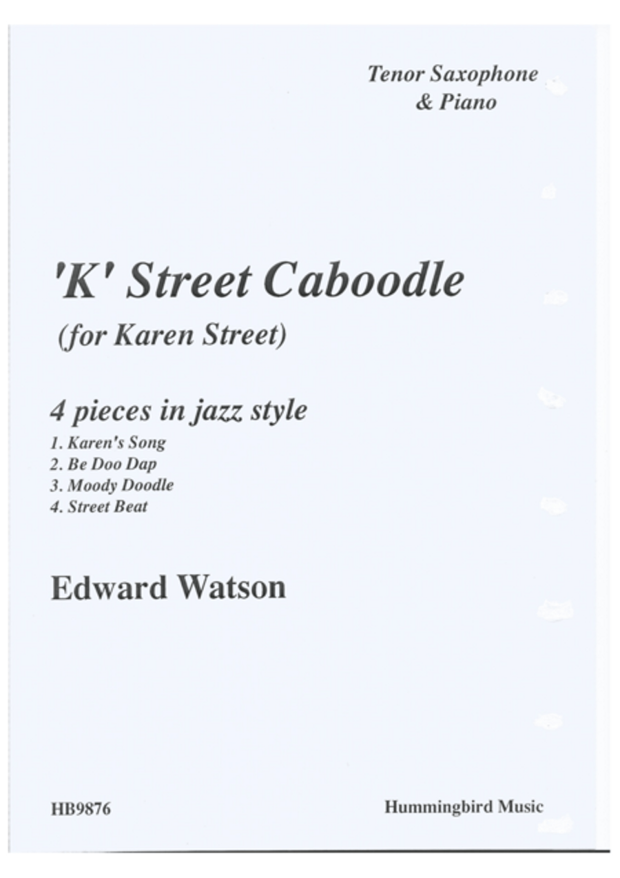 K' Street Caboodle Tenor Saxophone scores gallery preview page 2