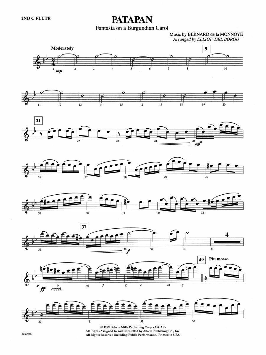 Patapan: 2nd Flute