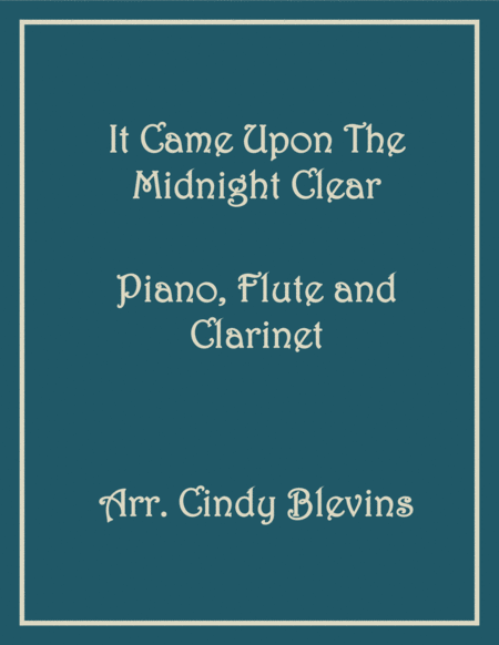 It Came Upon the Midnight Clear, for Piano, Flute and Clarinet image number null