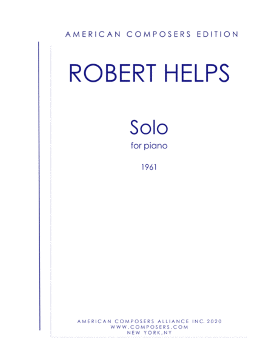 [Helps] Solo Piano Solo scores gallery preview page 1