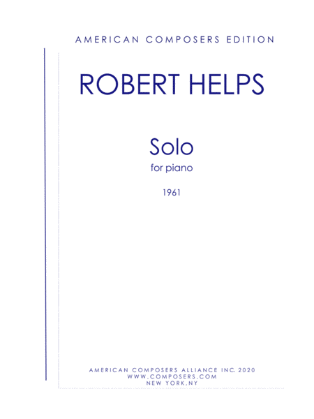[Helps] Solo