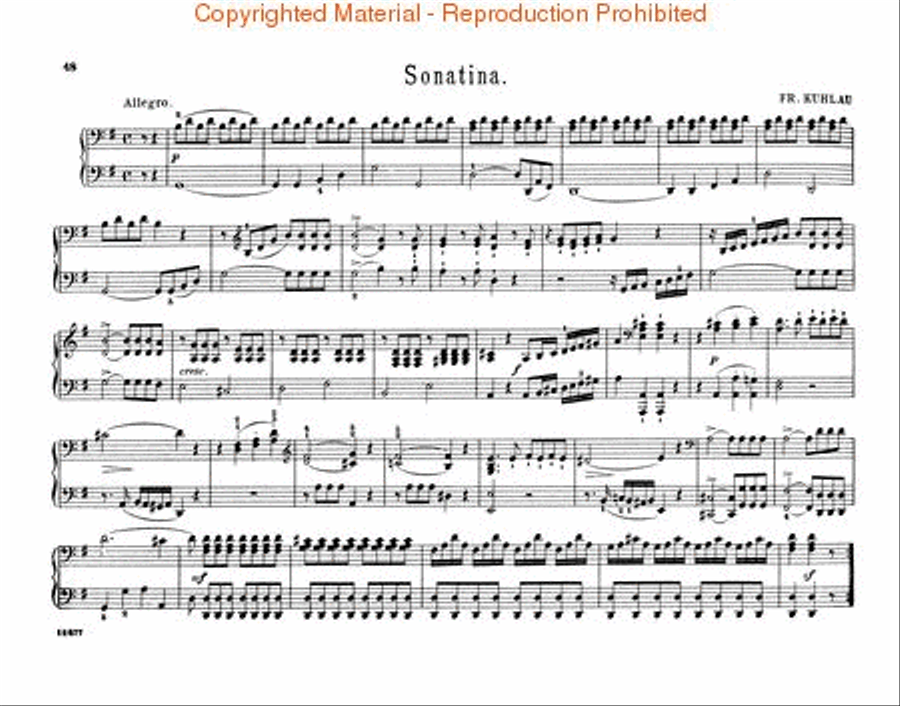 Classical Album: 12 original pieces 1 Piano, 4-Hands scores gallery preview page 4