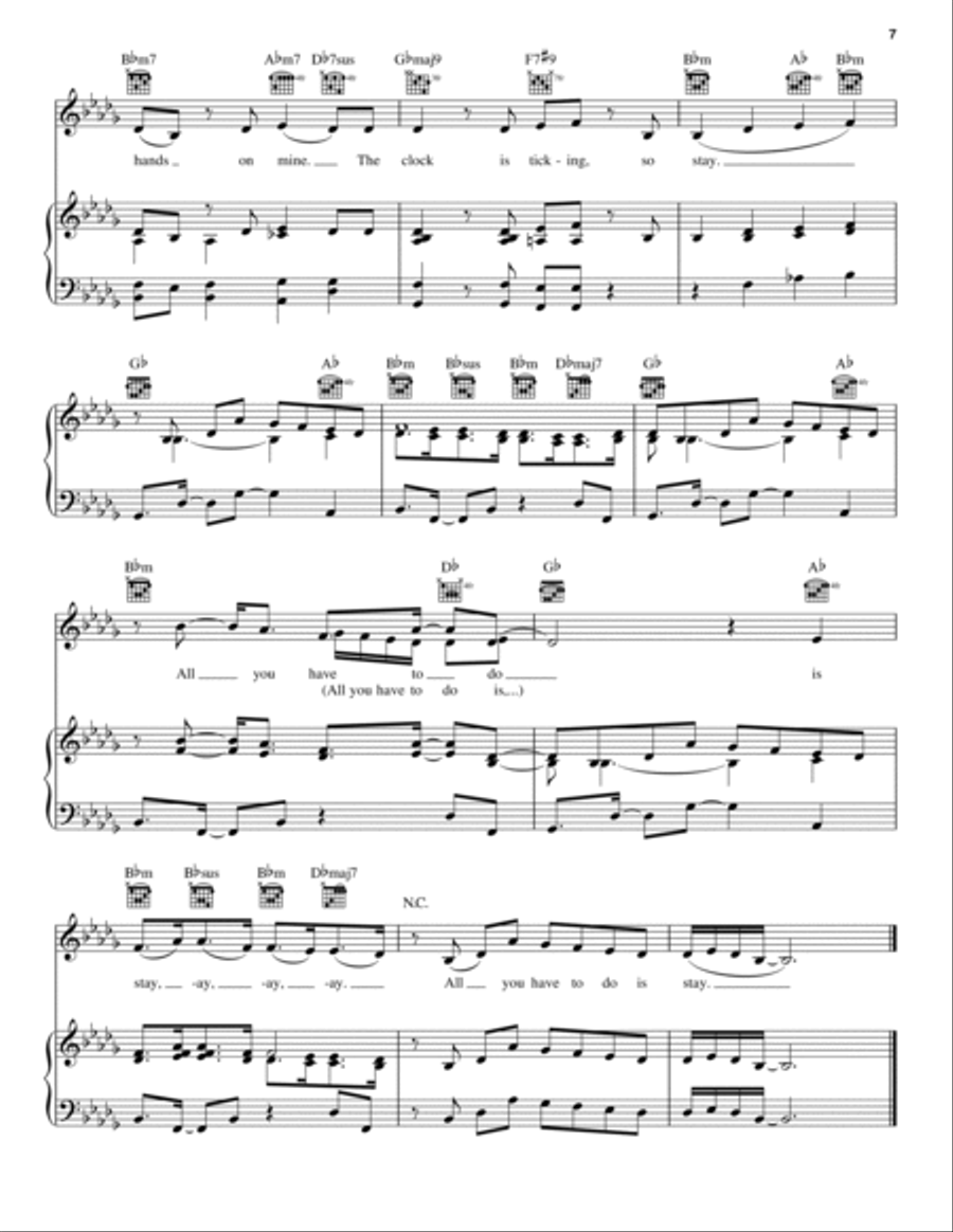 Stay A Cappella scores gallery preview page 7