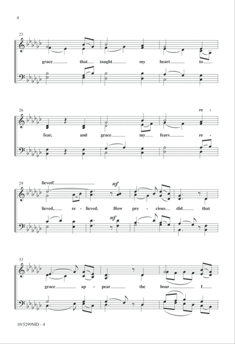 Four-part Hymns: A Cappella, Vol. II 4-Part scores gallery preview page 4