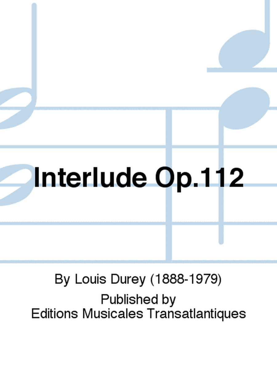 Interlude Op.112