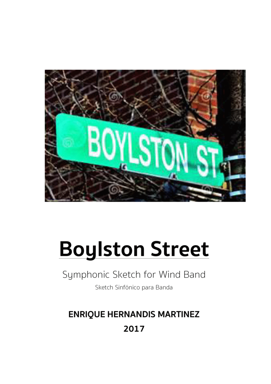 Boylston Street Boylston Street Concert Band scores gallery preview page 1