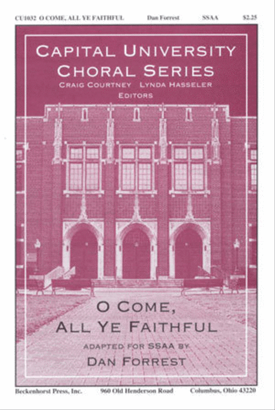 O Come, All Ye Faithful - SSAA - Forrest SSAA scores gallery preview page 1