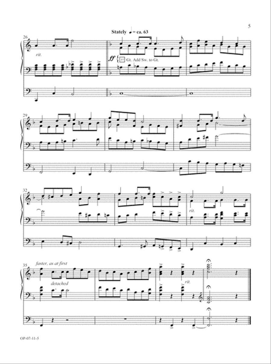 The Organist's Library, Vol. 51 Organ scores gallery preview page 3