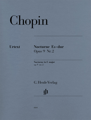 Book cover for Nocturne in E Flat Major Op. 9