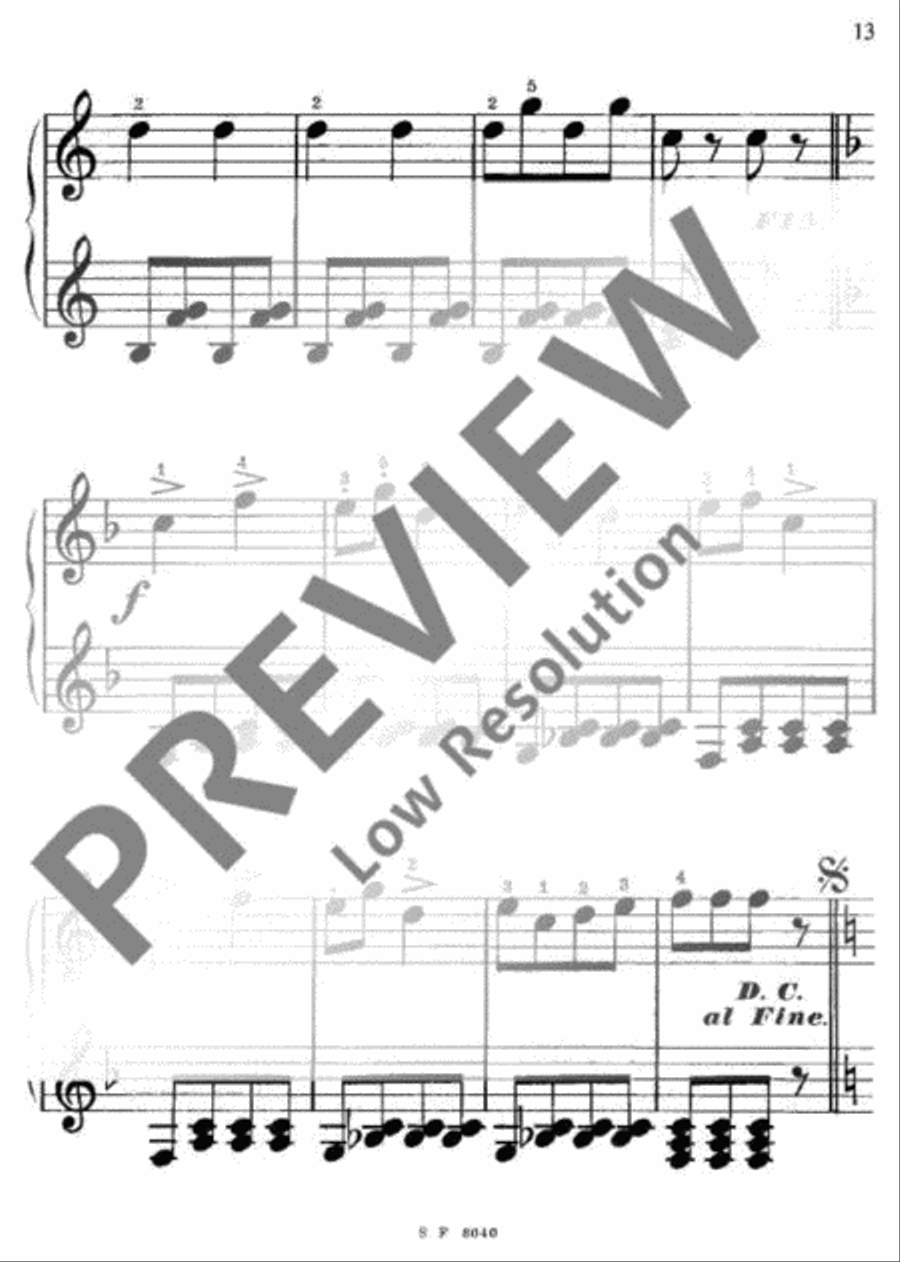 Le Pianiste en Herbe Le Pianiste en Herbe Piano Solo scores gallery preview page 14