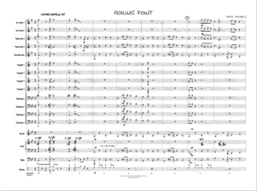 Boiling Point Jazz Ensemble scores gallery preview page 3