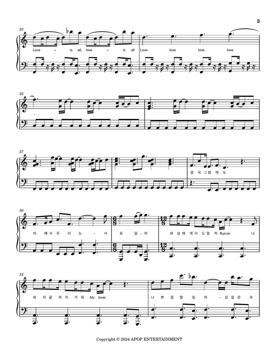 Love Wins All Voice scores gallery preview page 3