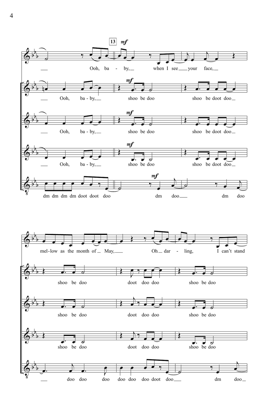 I Feel The Earth Move SSAA scores gallery preview page 3