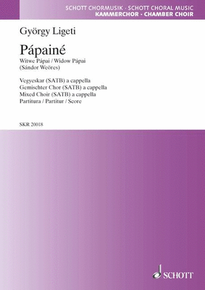 Book cover for Pápainé