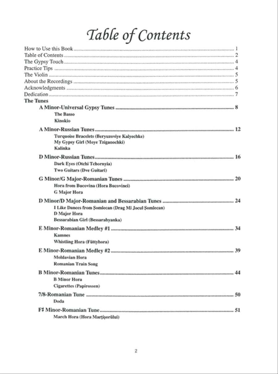 Gypsy Violin Violin scores gallery preview page 8