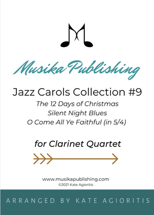 Jazz Carols Collection for Clarinet Quartet - Set Nine