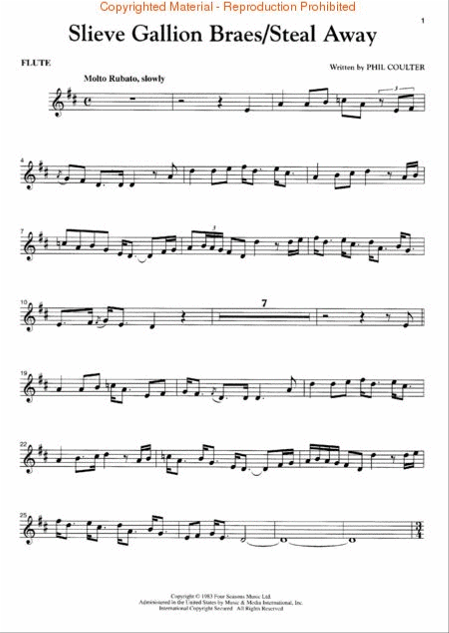 Winter's Crossing Flute Solo scores gallery preview page 2