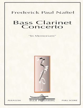 Book cover for Bass Clarinet Concerto