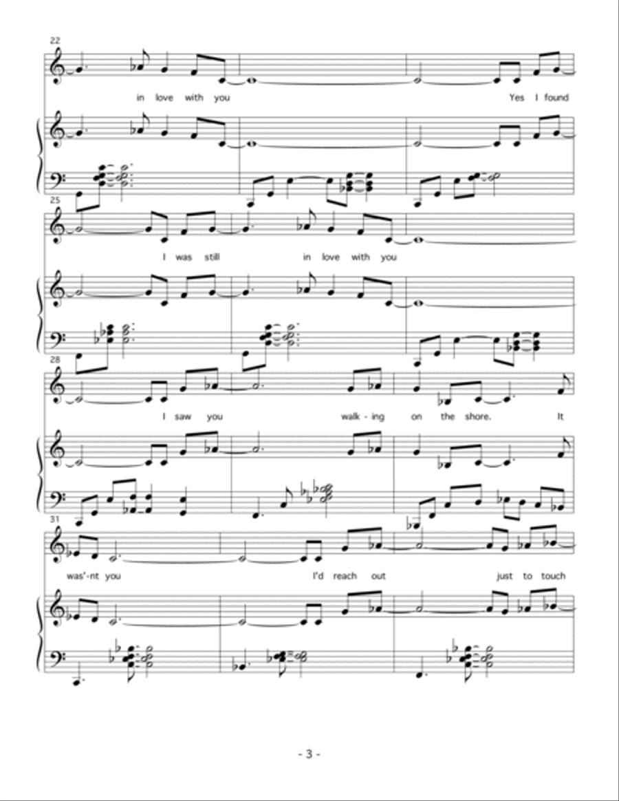 Still In Love With You Voice scores gallery preview page 3
