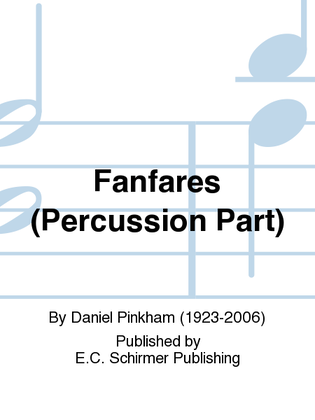 Fanfares (Percussion Part)