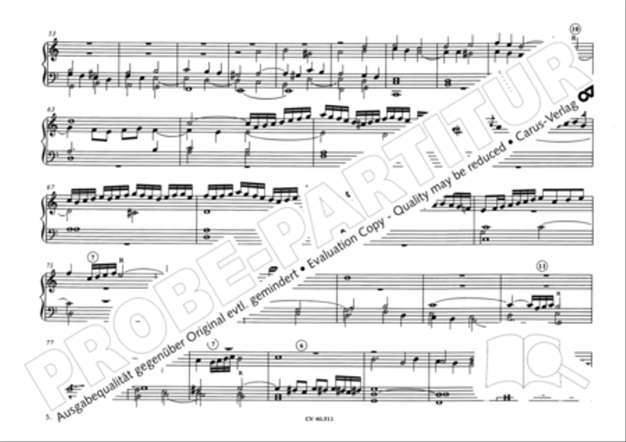 Orgelwerke des 16.-18. Jahrhunderts Piano scores gallery preview page 59