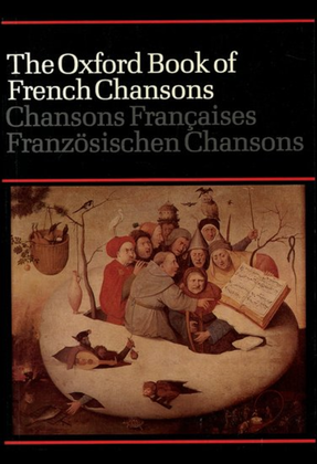 Book cover for The Oxford Book of French Chansons