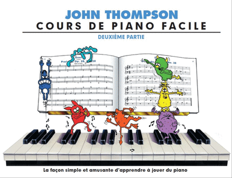Cours De Piano Facile - Deuxième Partie Piano Method scores gallery preview page 1