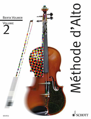 Book cover for Volmer Methode D'alto Vol.2 Vla
