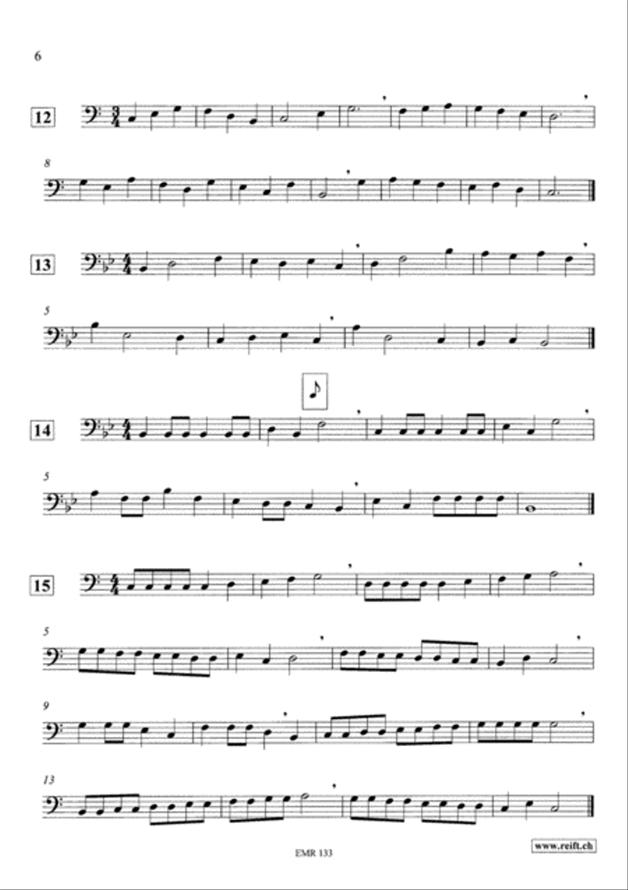 Technical & Melodic Studies Vol. 1 Trombone scores gallery preview page 6