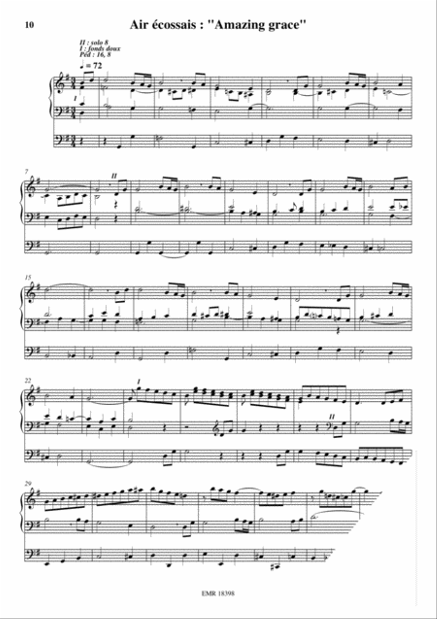 18 Preludes sur des airs anciens Organ scores gallery preview page 8
