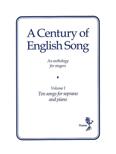 A Century Of English Song Vol 1 Soprano