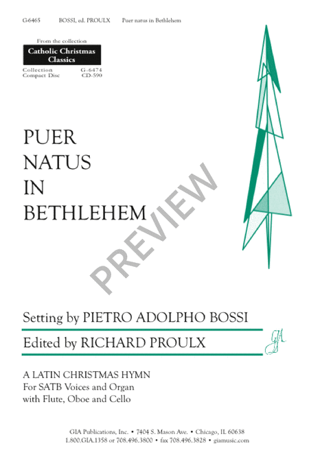 Puer Natus in Bethlehem