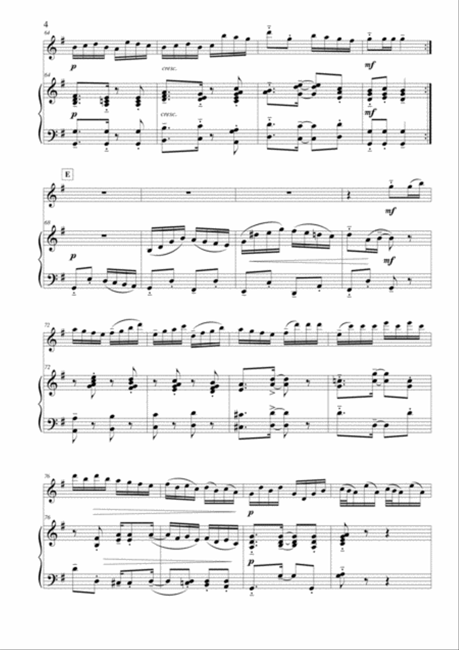 O Carolan's Concerto Flute Solo scores gallery preview page 4