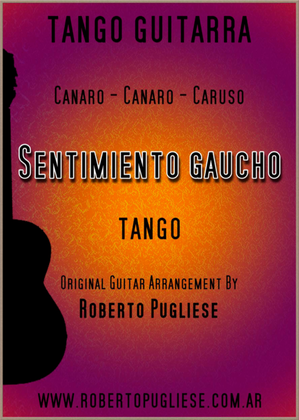 Sentimiento gaucho - tango guitar