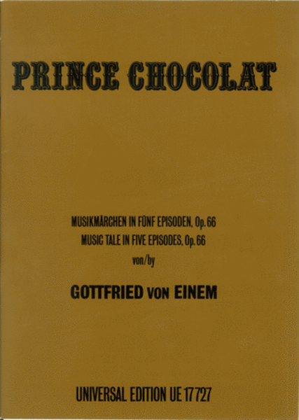 Prince Chocolat, Op. 66