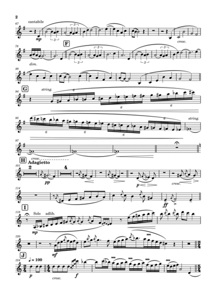 Klezmer Rhapsody for two clarinets and piano Clarinet Solo - Digital Sheet Music