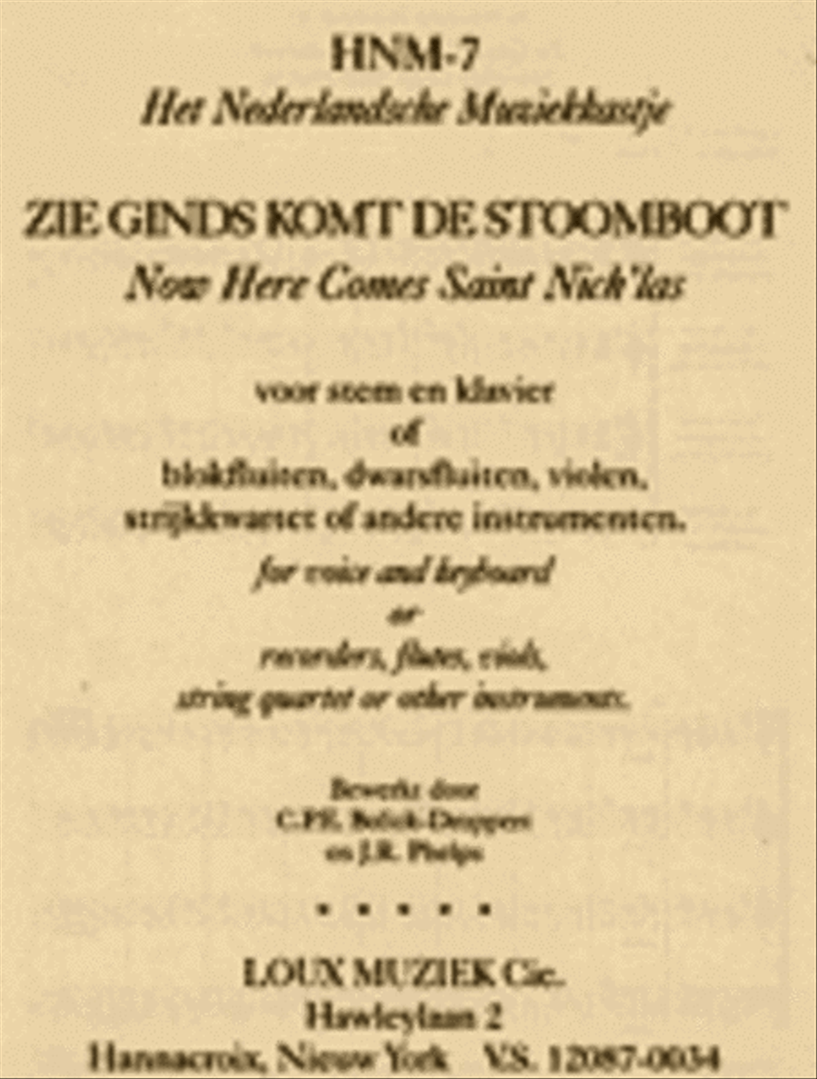 Zie Ginds komt de Stoomboot 4-Part scores gallery preview page 1