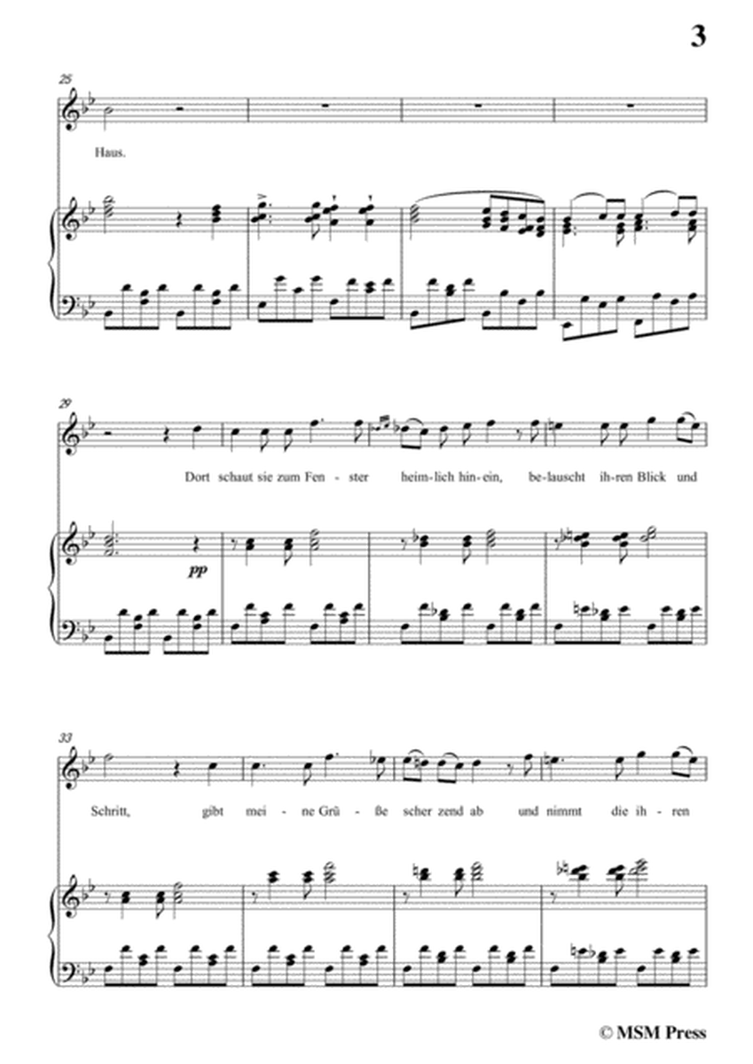 Schubert-Die Taubenpost,in B flat Major,for Voice&Piano image number null