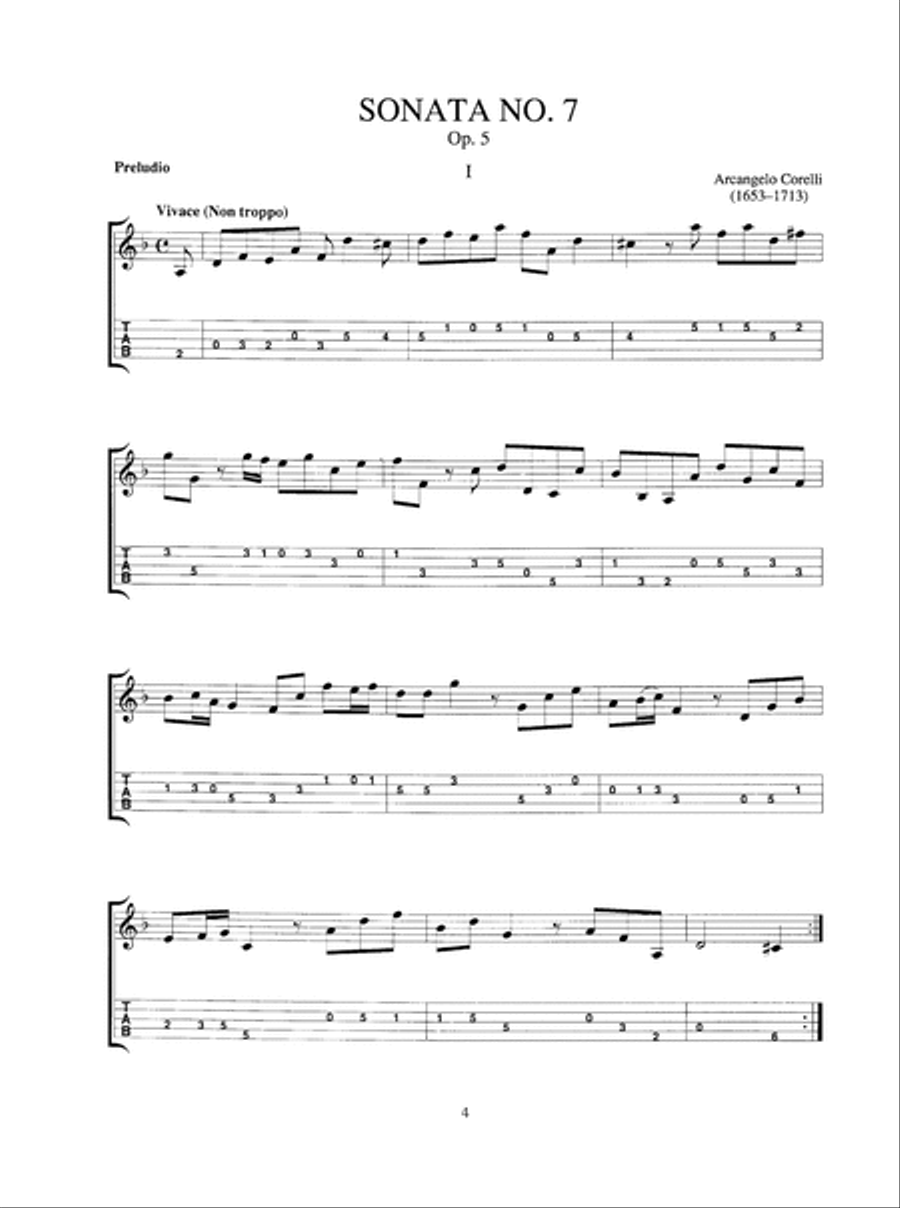 Mandolin Classics in Tablature Mandolin scores gallery preview page 5