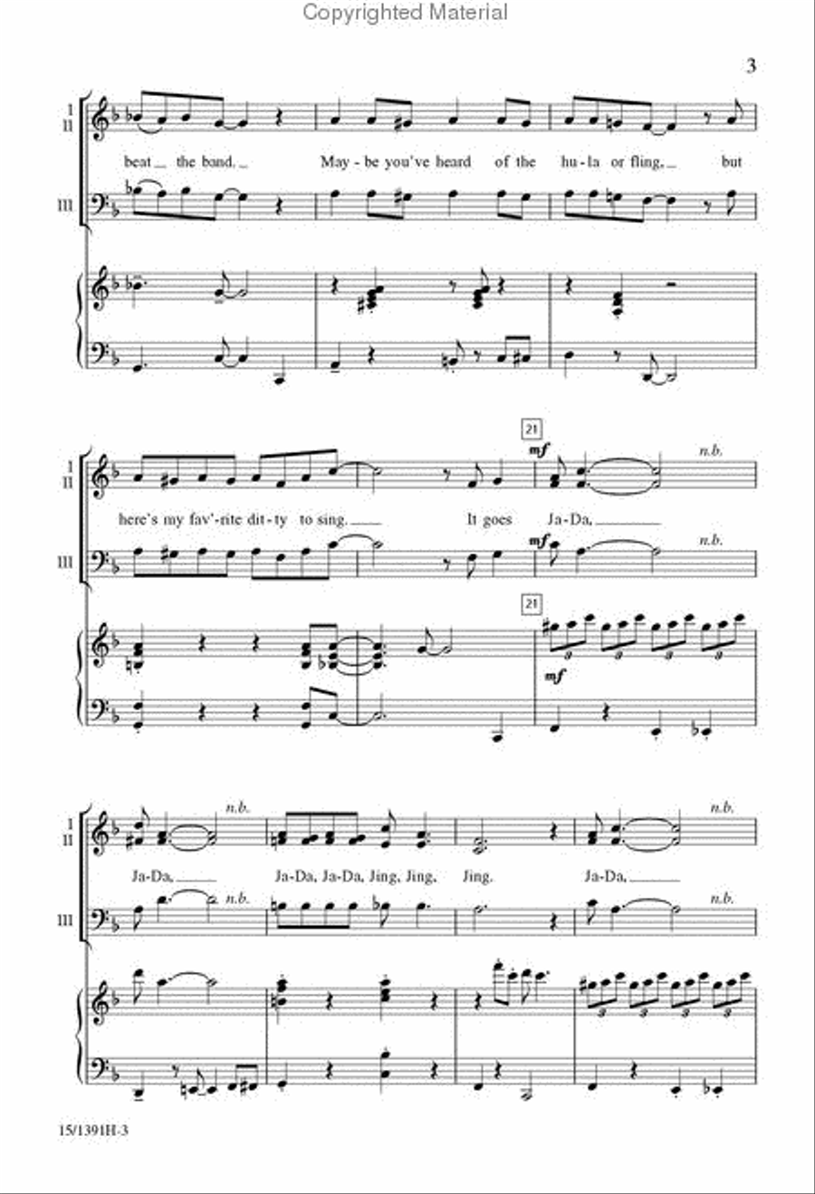 Ja-Da 3-Part scores gallery preview page 4