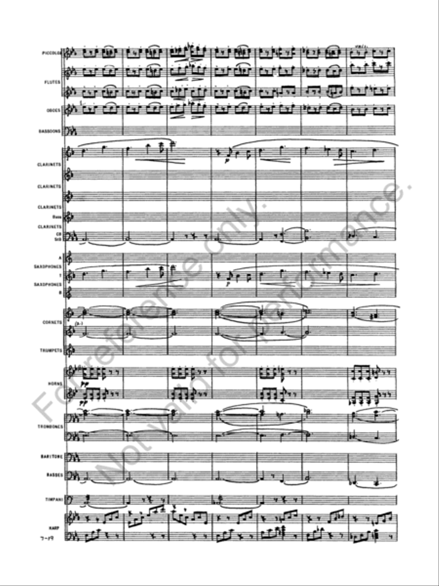 The Improvisator The Improvisator Concert Band scores gallery preview page 20