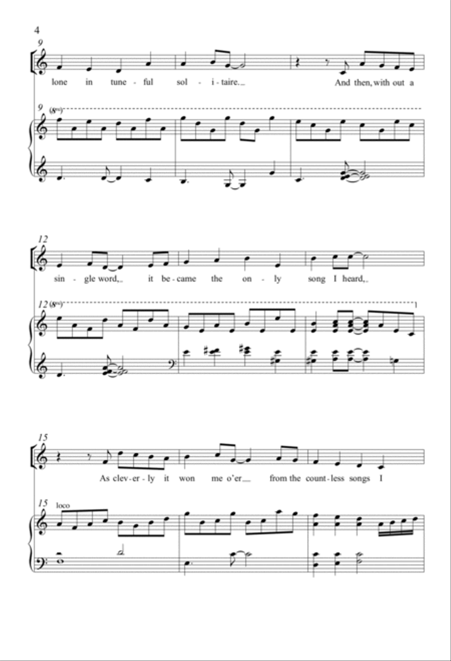 The Secret Melody 4-Part scores gallery preview page 2